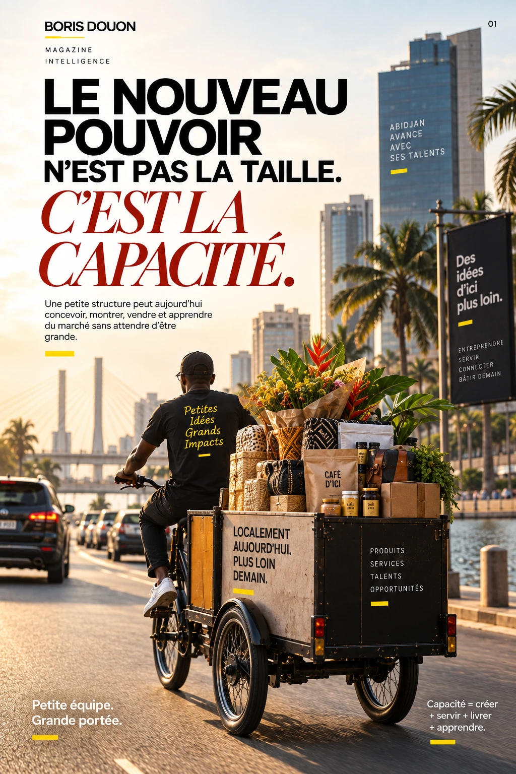 Planche originale : Le nouveau pouvoir, c’est la capacité.