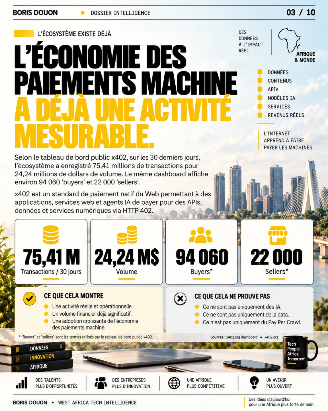 Planche originale : L’économie des paiements machine.